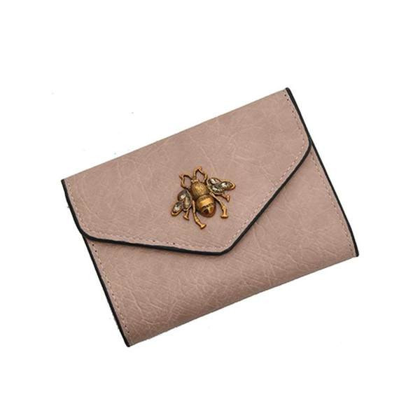 Sieviešu maks no eko ādas ar metāla apdari - četrās krāsās