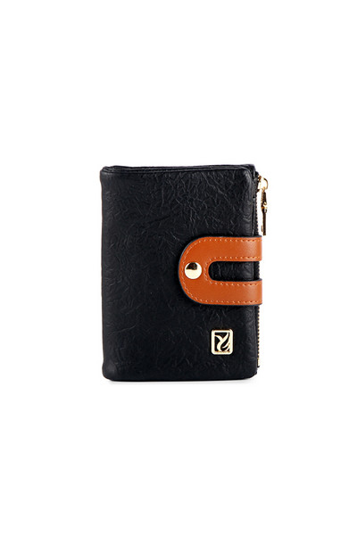 Neliels sieviešu maks ar monētu kabatiņu - mākslīgā āda