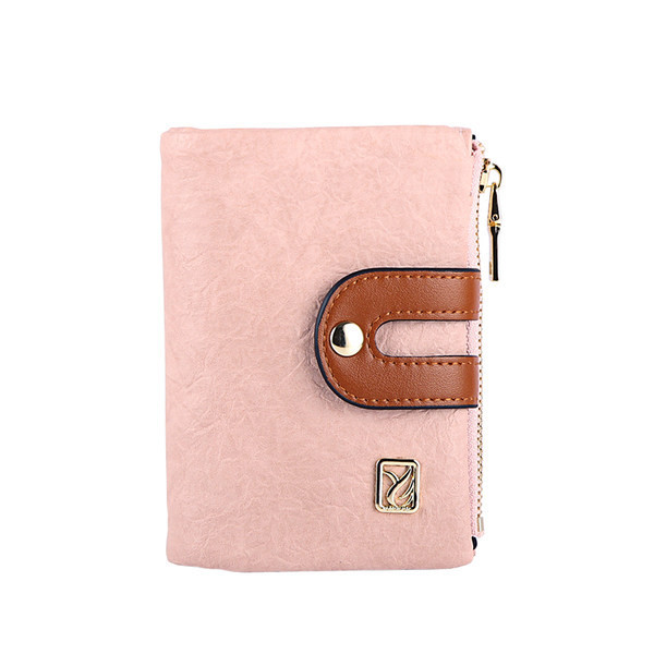 Neliels sieviešu maks ar monētu kabatiņu - mākslīgā āda