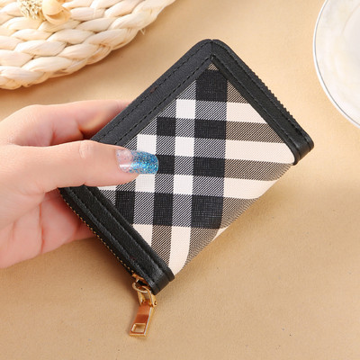 Νέο μοντέλο γυναικείο μικρό πορτοφόλι με φερμουάρ σε διάφορα χρώματα