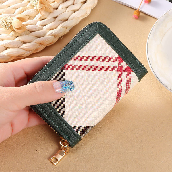 Νέο μοντέλο γυναικείο μικρό πορτοφόλι με φερμουάρ σε διάφορα χρώματα