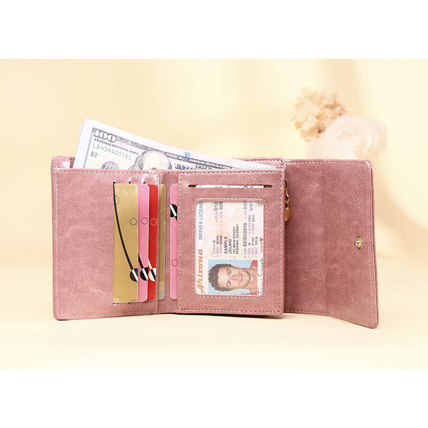 Poșetă modernă din piele pentru femei cu inscripție