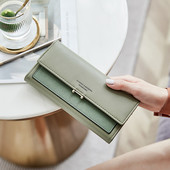 Γυναικείο πορτοφόλι νέο μοντέλο από οικολογικό δέρμα με διάφορα τμήματα