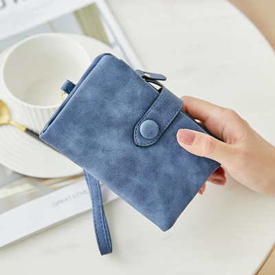 Πολυλειτουργικό γυναικείο πορτοφόλι από οικολογικό δέρμα με τσέπη με κέρματα