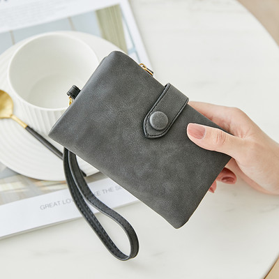 Πολυλειτουργικό γυναικείο πορτοφόλι από οικολογικό δέρμα με τσέπη με κέρματα