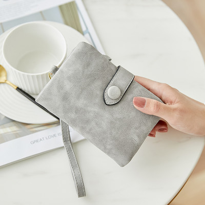 Πολυλειτουργικό γυναικείο πορτοφόλι από οικολογικό δέρμα με τσέπη με κέρματα