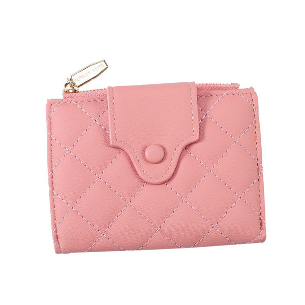 Νέο μοντέλο γυναικείο έκο δερμάτινο πορτοφόλι με φερμουάρ - διάφορα χρώματα