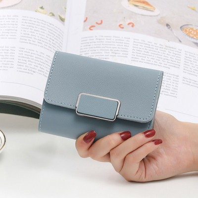 Γυναικείο πορτοφόλι από οικολογικό δέρμα σε διάφορα χρώματα