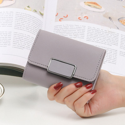 Γυναικείο πορτοφόλι από οικολογικό δέρμα σε διάφορα χρώματα