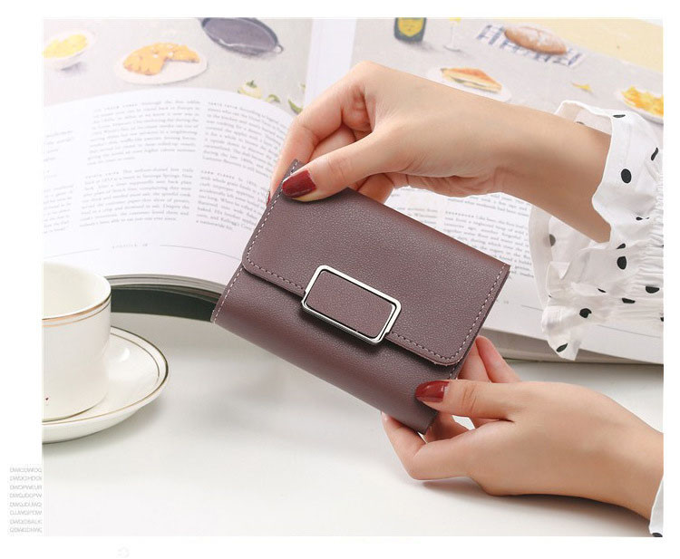 Γυναικείο πορτοφόλι από οικολογικό δέρμα σε διάφορα χρώματα