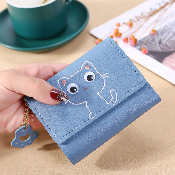 Γυναικείο πορτοφόλι καθημερινό με κέντημα