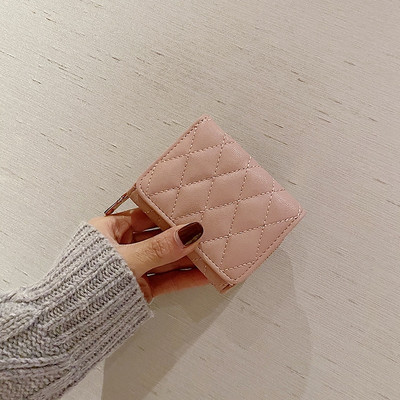 Γυναικείο μικρό πορτοφόλι με δύο διαμερίσματα και φερμουάρ