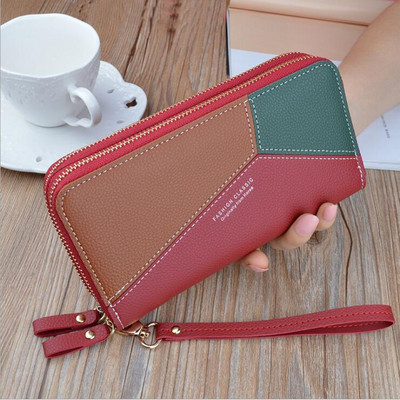 Γυναικείο πορτοφόλι με δύο διαμερίσματα από οικολογικό δέρμα