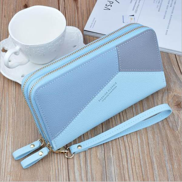 Γυναικείο πορτοφόλι με δύο διαμερίσματα από οικολογικό δέρμα