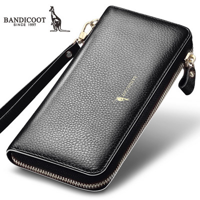 Γυναικείο πορτοφόλι από έκο δέρμα με φερμουάρ και επιγραφή