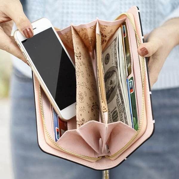 Sieviešu maks ar aplikāciju - vairāki modeļi