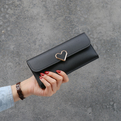 Γυναικείο έκο δερμάτινο τσαντάκι με μεταλλικό κούμπωμα - σε διάφορα χρώματα