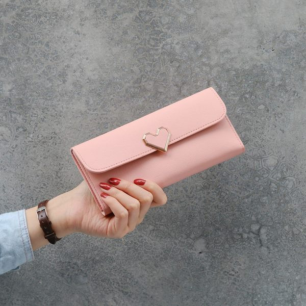 Γυναικείο έκο δερμάτινο τσαντάκι με μεταλλικό κούμπωμα - σε διάφορα χρώματα