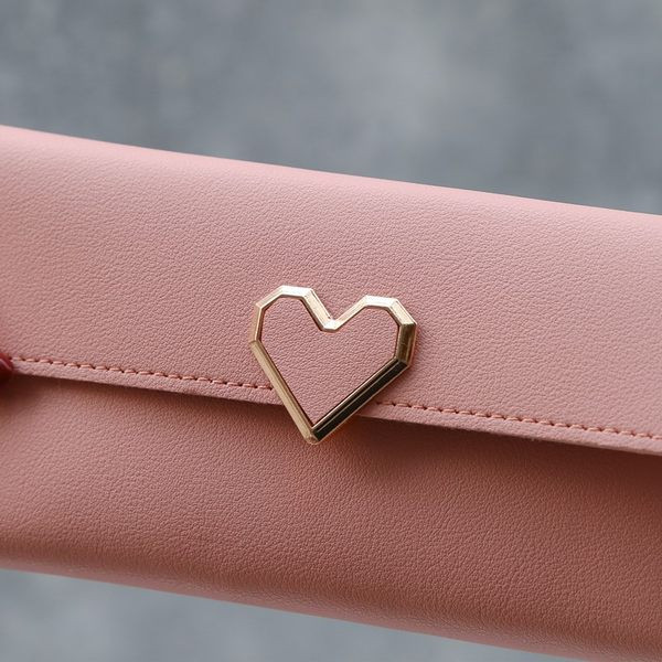 Γυναικείο έκο δερμάτινο τσαντάκι με μεταλλικό κούμπωμα - σε διάφορα χρώματα