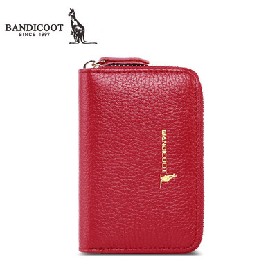 Sieviešu somiņa ar rāvējslēdzēju un uzrakstu - izgatavota no eko ādas