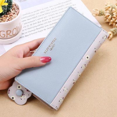 Γυναικείο μοντέρνο πορτοφόλι με επιγραφή σε διάφορα χρώματα