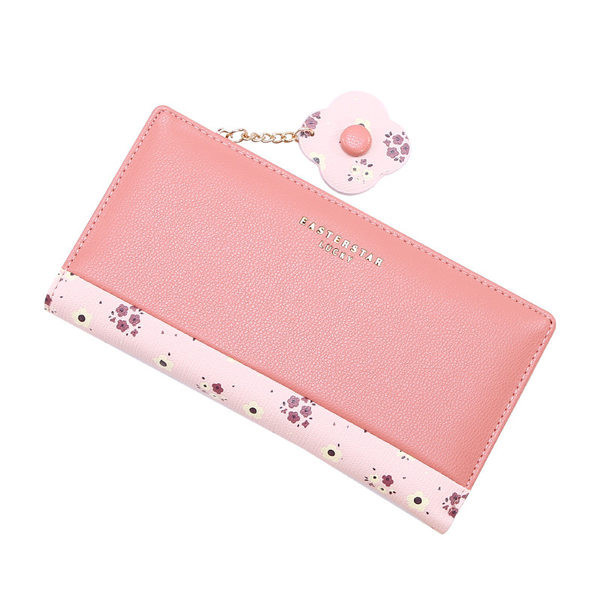 Γυναικείο μοντέρνο πορτοφόλι με επιγραφή σε διάφορα χρώματα