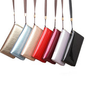 Γυναικείο πορτοφόλι νέο μοντέλο με λαβή - διάφορα χρώματα