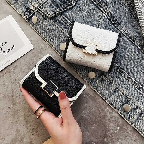 Γυναικείο έκο δερμάτινο πορτοφόλι με μεταλλική στερέωση