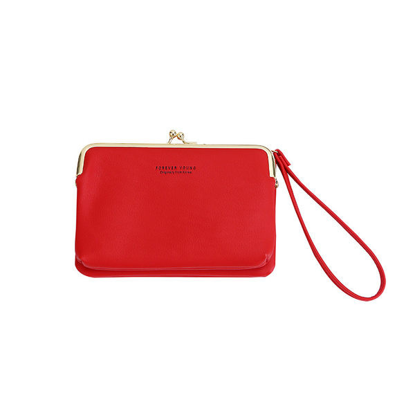 Portofel de dama model nou cu inchizator metalic si buzunar pentru monede