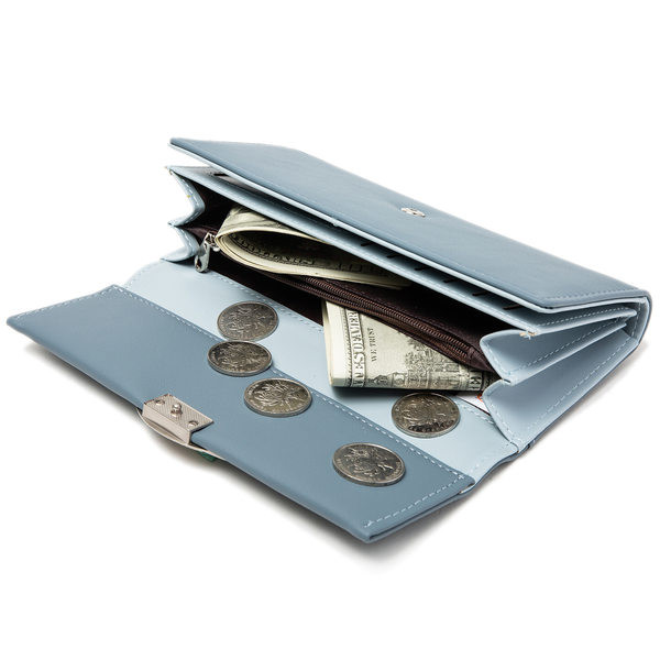 Μοντέρνο γυναικίο πορτοφόλι σε διάφορα χρώματα