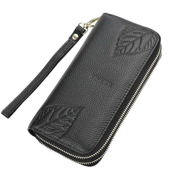 Πολυλειτουργικό πορτοφόλι με δύο διαμερίσματα και φερμουάρ