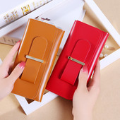 Κομψό γυναικείο πορτοφόλι με τσέπη για κέρματα σε διάφορα χρώματα