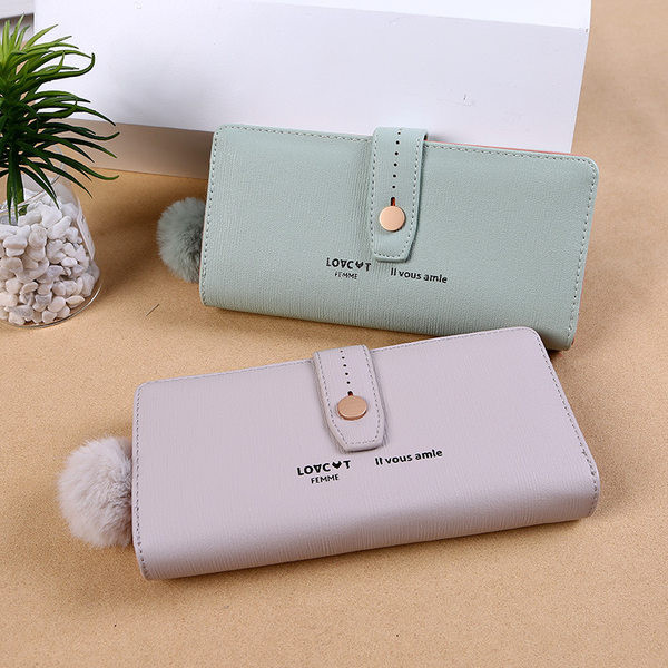 Νέο μοντέλο γυναικείο πορτοφόλι με επιγραφή