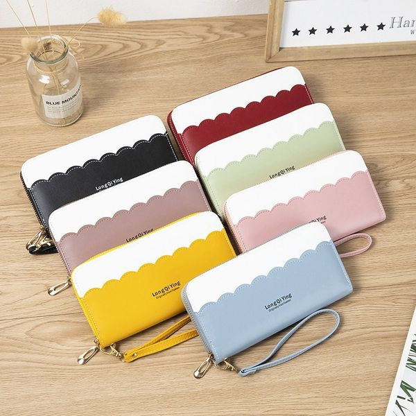 Γυναικείο πορτοφόλι καθημερινό με φερμουάρ και τσέπη με κέρματα