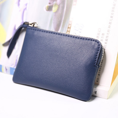 Γυναικείο έκο δερμάτινο πορτοφόλι για έγγραφα με φερμουάρ