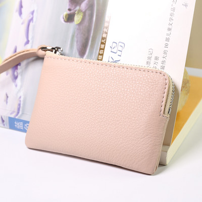 Γυναικείο έκο δερμάτινο πορτοφόλι για έγγραφα με φερμουάρ