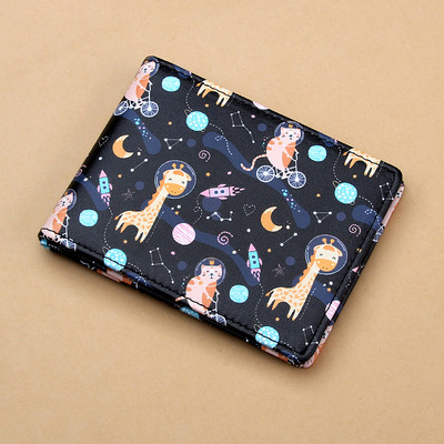 Γυναικείο πορτοφόλι καθημερινό με απλικέ χρώμα