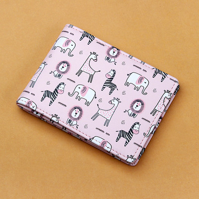 Γυναικείο πορτοφόλι καθημερινό με απλικέ χρώμα