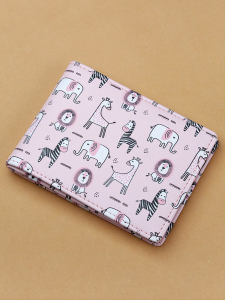 Γυναικείο πορτοφόλι καθημερινό με απλικέ χρώμα