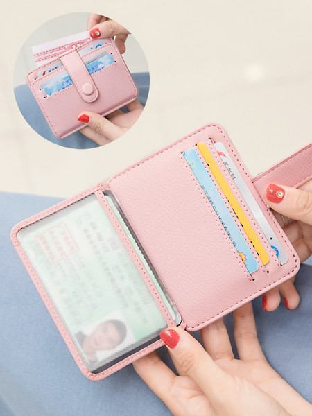 Μίνι γυναικείο πορτοφόλι από οικολογικό δέρμα για έγγραφα