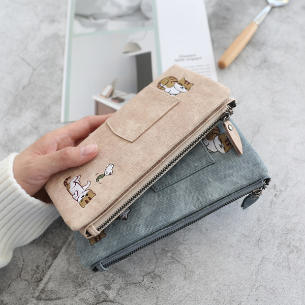 Sieviešu moderna somiņa ar izšuvumu - divi modeļi