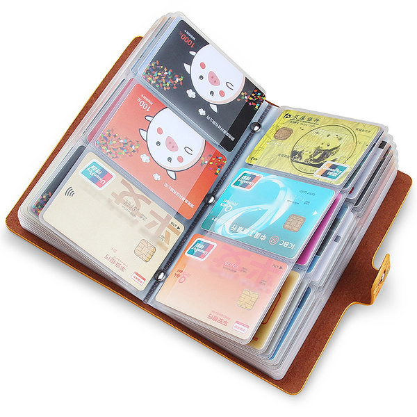 Γυναικείο έκο δερμάτινο πορτοφόλι με μεταλλική στερέωση και έγχρωμο απλικέ