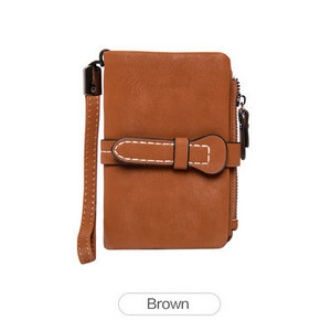 Γυναικείο πορτοφόλι με τσέπη για κέρματα από faux δέρμα