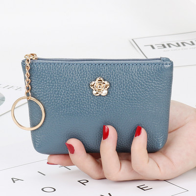 Γυναικείο έκο δερμάτινο πορτοφολι με μεταλλική διακόσμηση