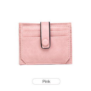 Γυναικείο πορτοφόλι για οικολογικά δερμάτινα έγγραφα με μεταλλική στερέωση