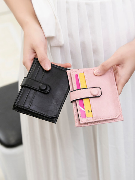 Γυναικείο πορτοφόλι για οικολογικά δερμάτινα έγγραφα με μεταλλική στερέωση