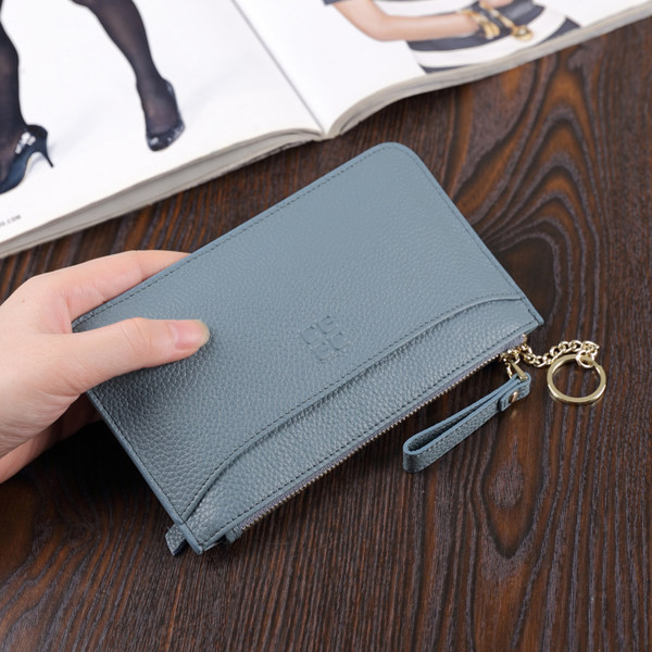 Γυναικείο έκο δερμάτινο πορτοφόλι με φερμουάρ-δύο μοντέλα