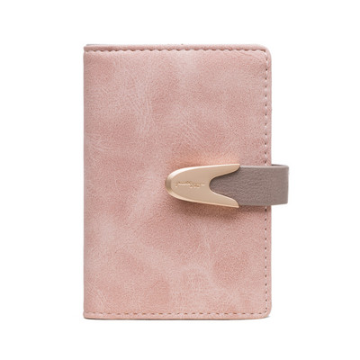 Γυναικείο καθημερινό έκο δερμάτινο πορτοφόλι σε διάφορα χρώματα