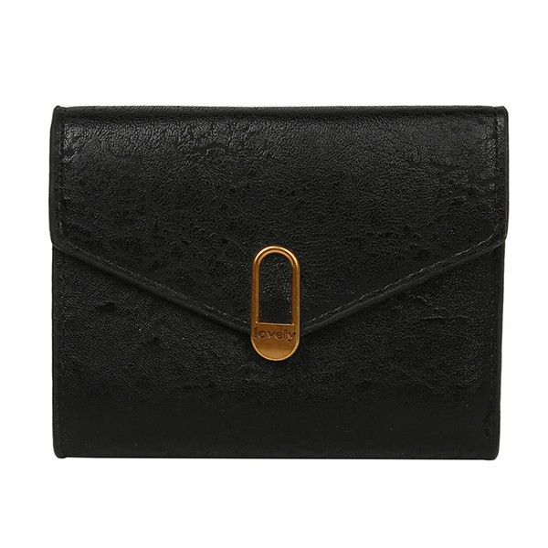 Γυναικείο μίνι πορτοφόλι με μεταλλική στερέωση - διάφορα χρώματα