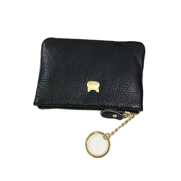 Γυναικείο έκο δερμάτινο πορτοφόλι με μεταλλική διακόσμηση